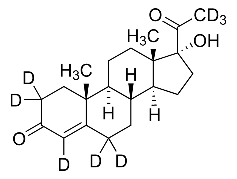 17Α-羥孕酮-D8標準品