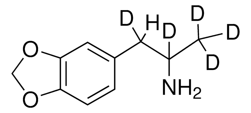 3，4-亞甲二氧基苯丙胺-d5標準品