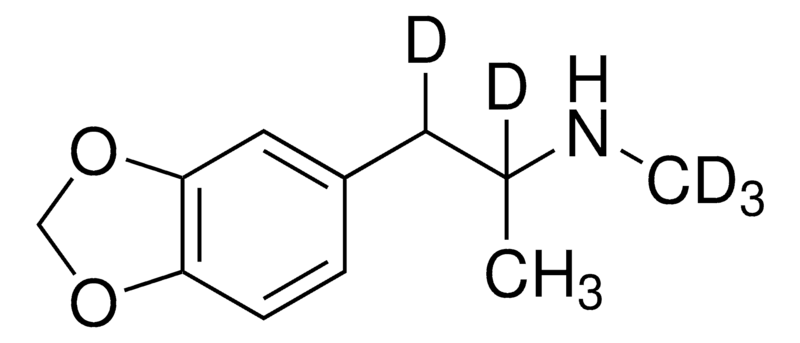 3，4-亞甲二氧基甲基苯丙胺-d5標準品