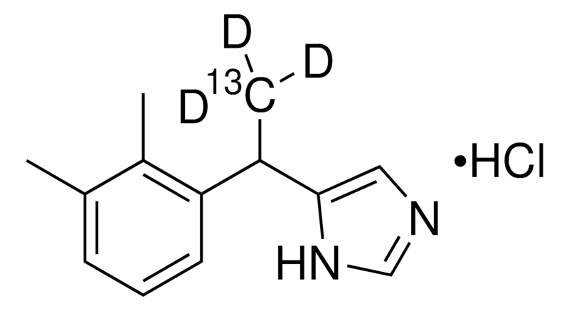 美托咪定-13C,d3鹽酸鹽標(biāo)準(zhǔn)品