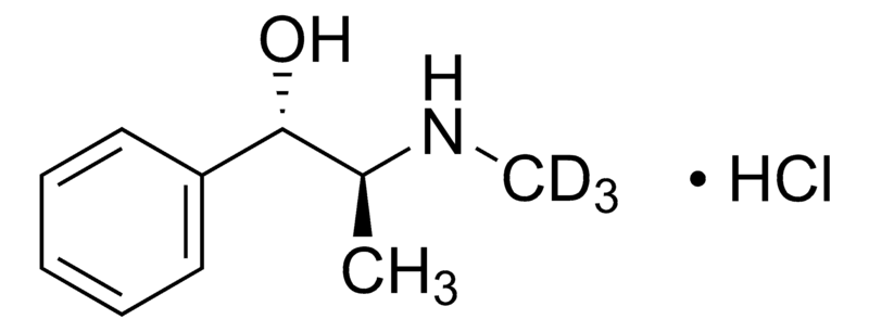 (1S,2S)-(+)-偽麻黃堿-N-甲基-D3鹽酸鹽標(biāo)準(zhǔn)品