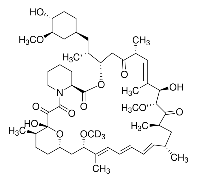 三氘代雷帕霉素標(biāo)準(zhǔn)品