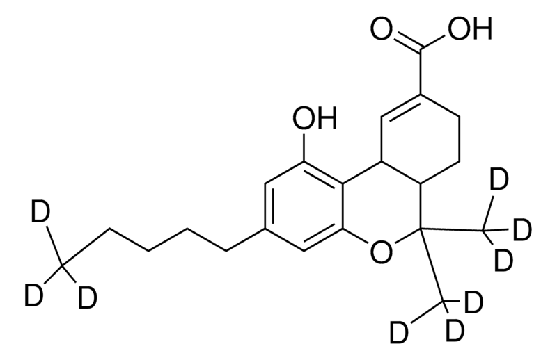 (±)-11-去甲-9-羧基-Δ9-THC-D9標(biāo)準(zhǔn)品