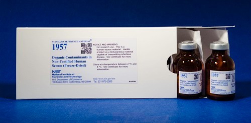 SRM 1957  非強化人血清中的有機污染物(凍干)標(biāo)準(zhǔn)品