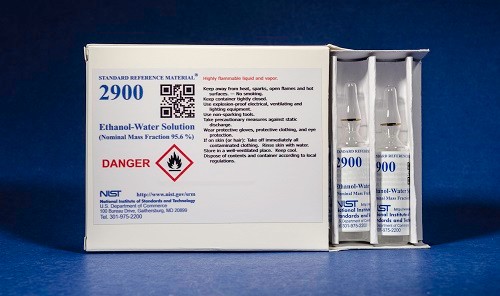 SRM 2899a  乙醇-水溶液標(biāo)準(zhǔn)品(公稱質(zhì)量分?jǐn)?shù)25%)